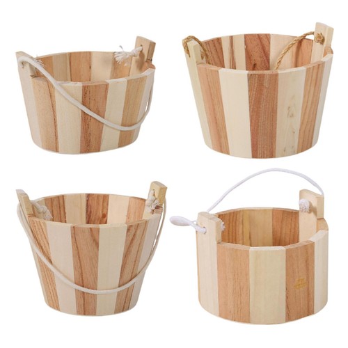 Seau rangement bois pour - de,