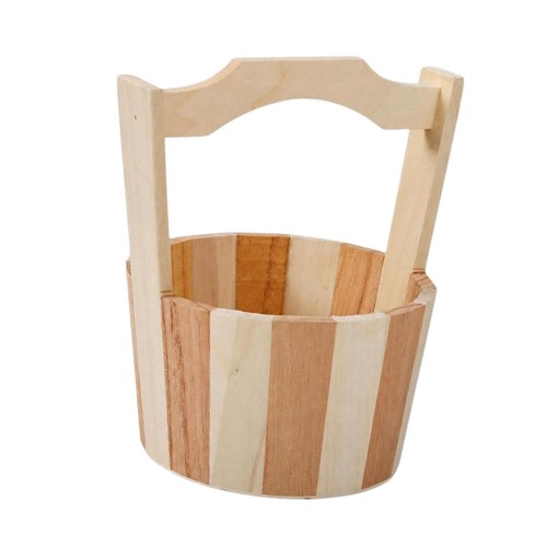 Seau rangement bois pour - bois,