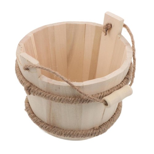 Seau sable bois pour - seau, en